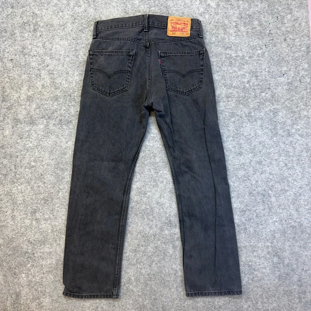 Lot of 4 Levi's 505 514 Jeans Men's 30x30 Black Blue Denim Work Pants Bundle